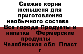 Свежие корни женьшеня для приготовления необычного состава - Все города Продукты и напитки » Фермерские продукты   . Челябинская обл.,Пласт г.